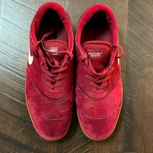 Nike SB, Eric Koston 2 red suede mens 11